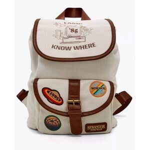 Stranger Things Camp Know Where Patch Mini Backpack